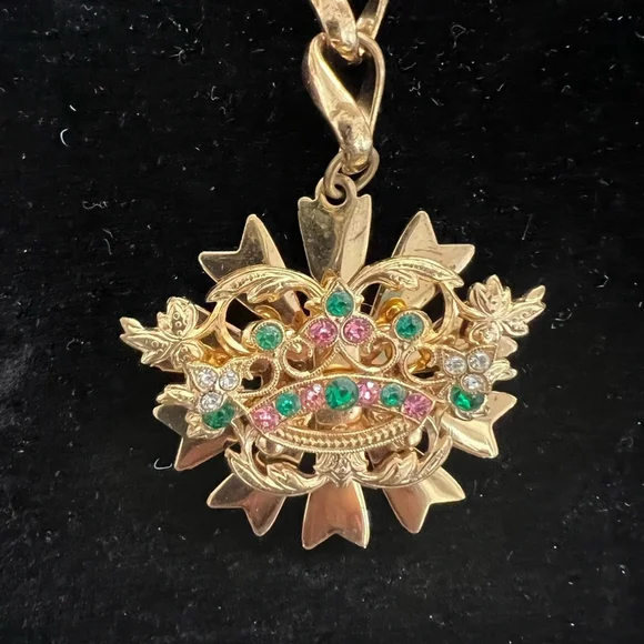 Lanyard Statement Necklace - Picture 2 of 8